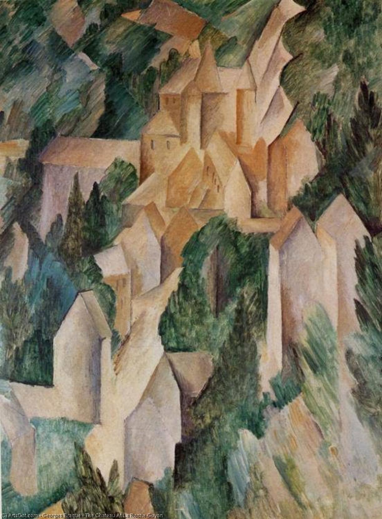 The Chateau At La Roche-guyon — Жорж Брак