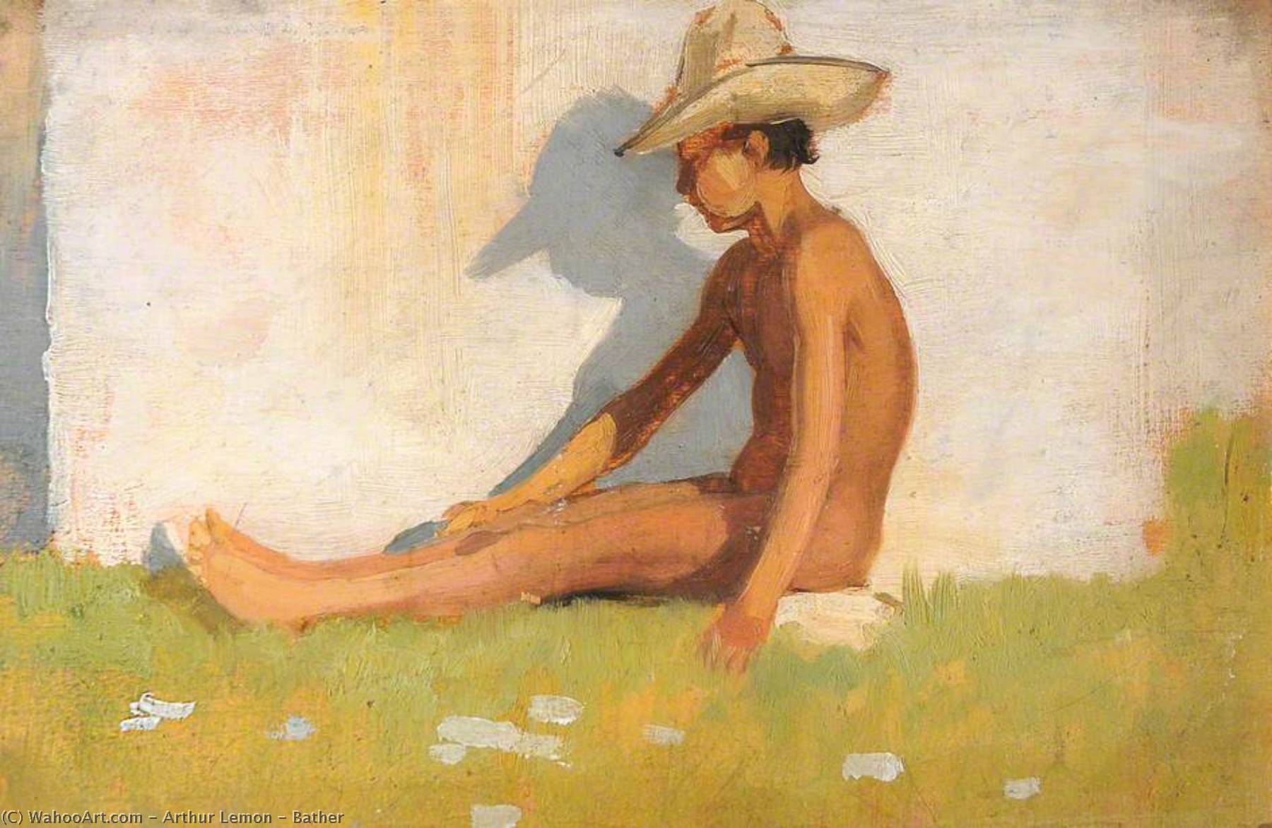 Bather — Arthur Lemon
