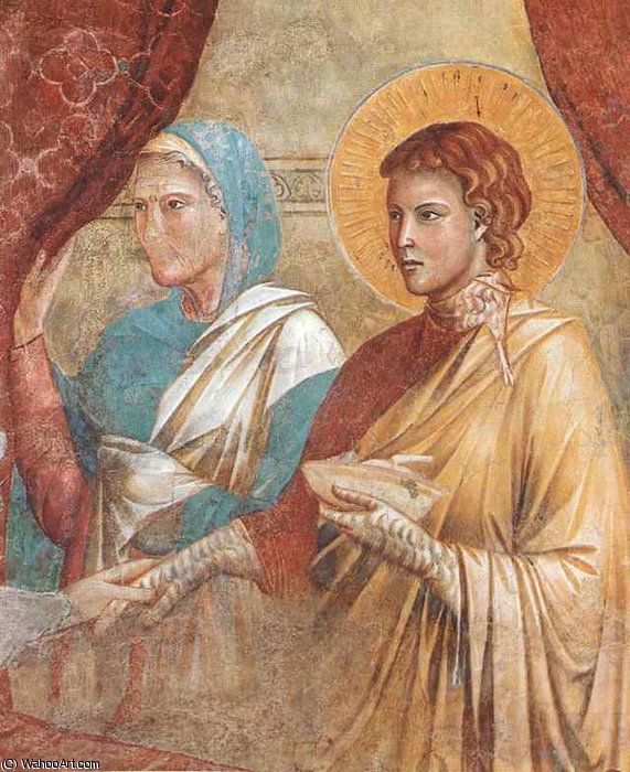 Scenes From The Old Testament. Isac Blessing Jacob — Giotto Di Bondone