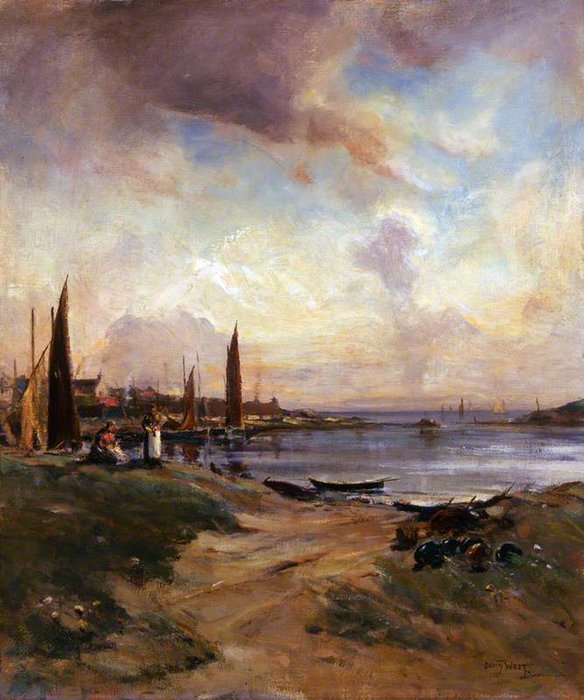 A Summer Day, Lossiemouth, Moray — David West