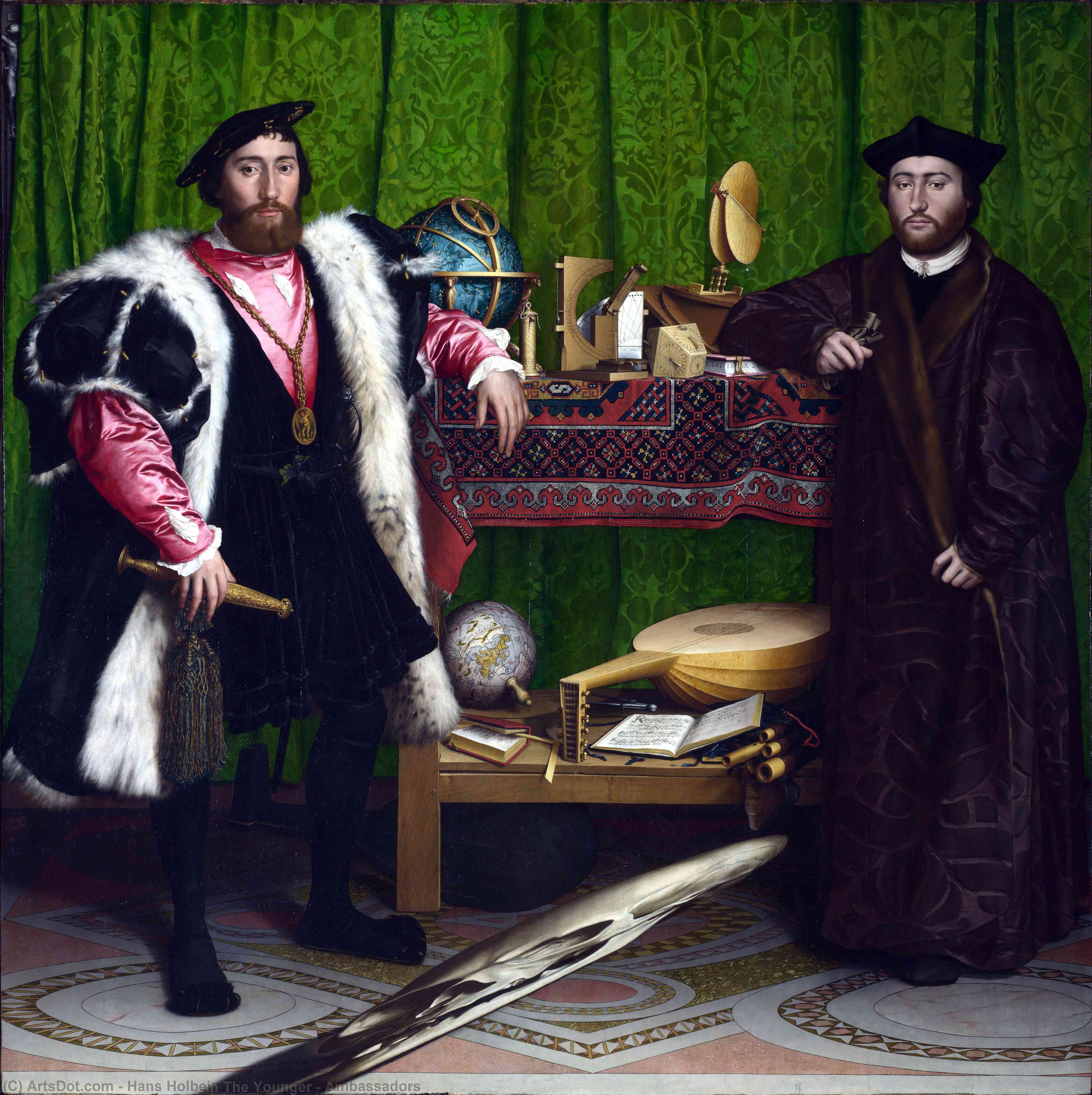 Embajadores — Hans Holbein El Joven