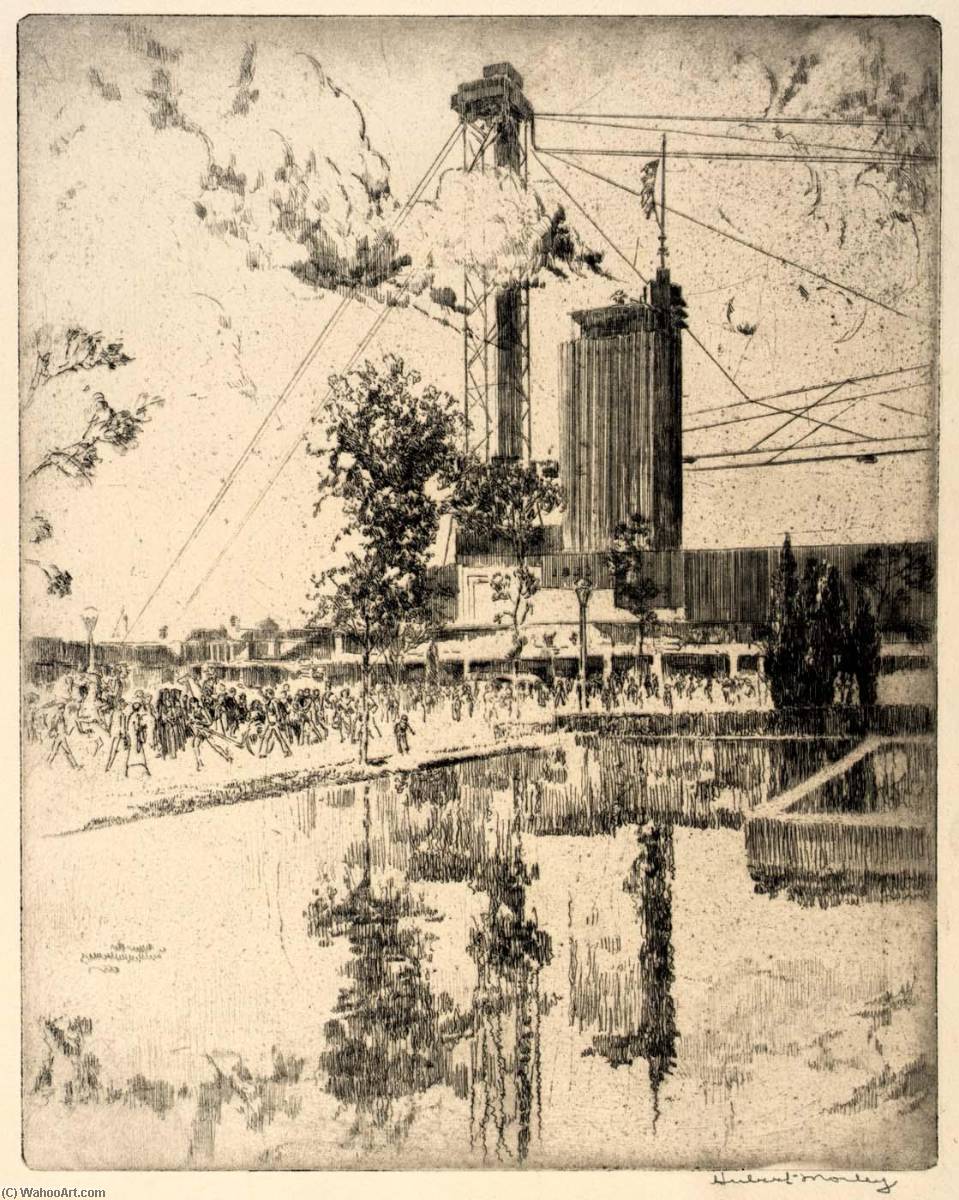 Science Building, Chicago Fair — Hubert Morley