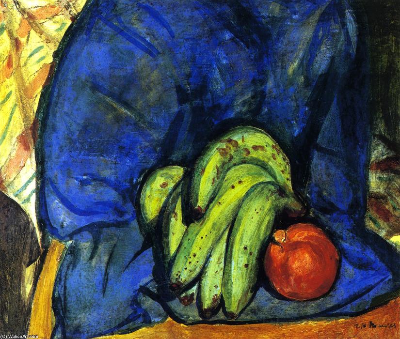 Still Life With Pomegranate And Bananas — Alfred Henry Maurer