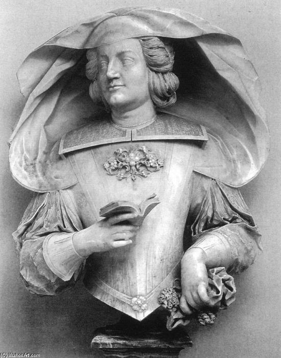 Bust Of The Duchess Of Mirandola — Lorenzo Ottoni