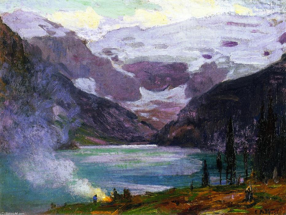 Camp By Lake Louise — Едвард Хенри Потаст