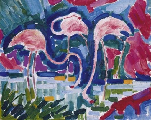 Les Flamants — Jean Dominique Antony Metzinger