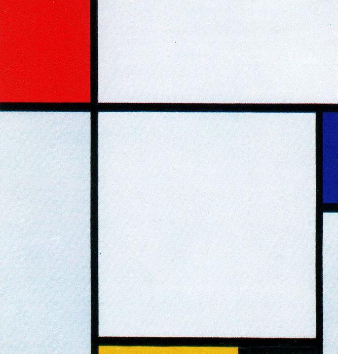 Composition, Composition With Red, Yellow, Blue And Black — Пит Мондриан