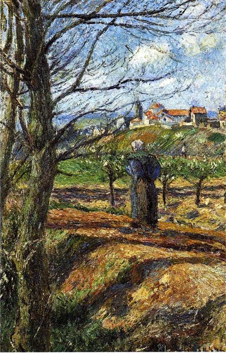 Near Pontoise — Camille Pissarro