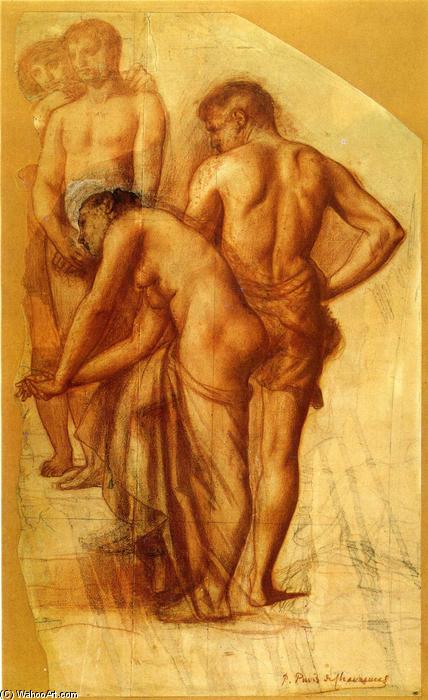 Study For Four Figures In Rest — Pierre Pivis De Šavan