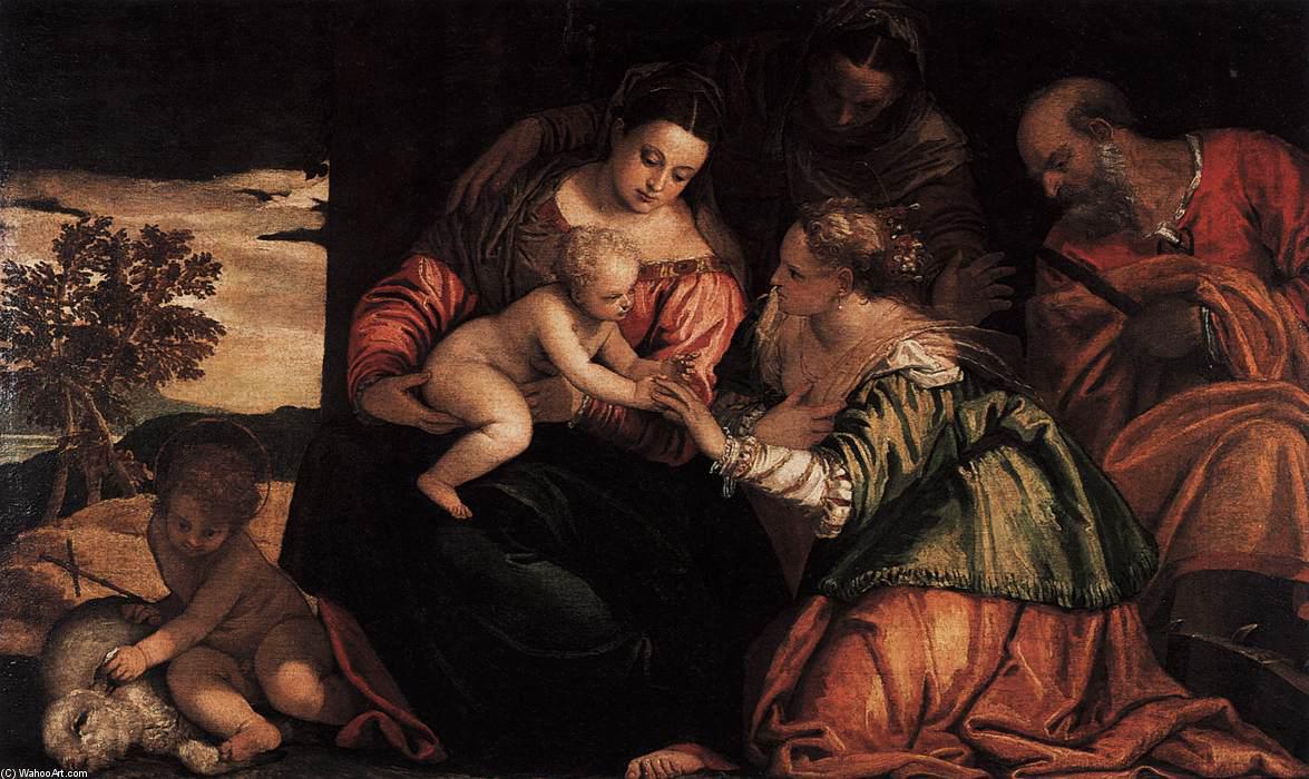 The Mystic Marriage Of Sr Catherine — Paolo Veronese