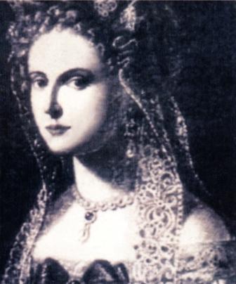 Portrait Of Aurora Sanseverino — Francesco Solimena