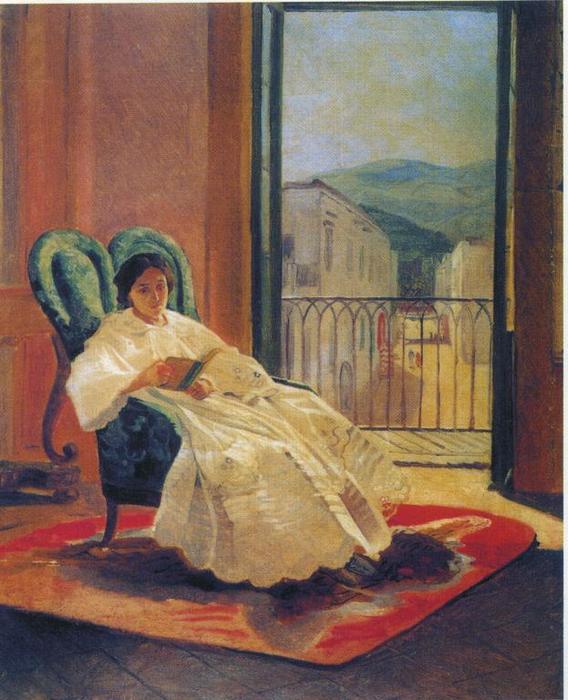 Portrait Of The Artist's Wife Anna Ge — Nikolai Ge