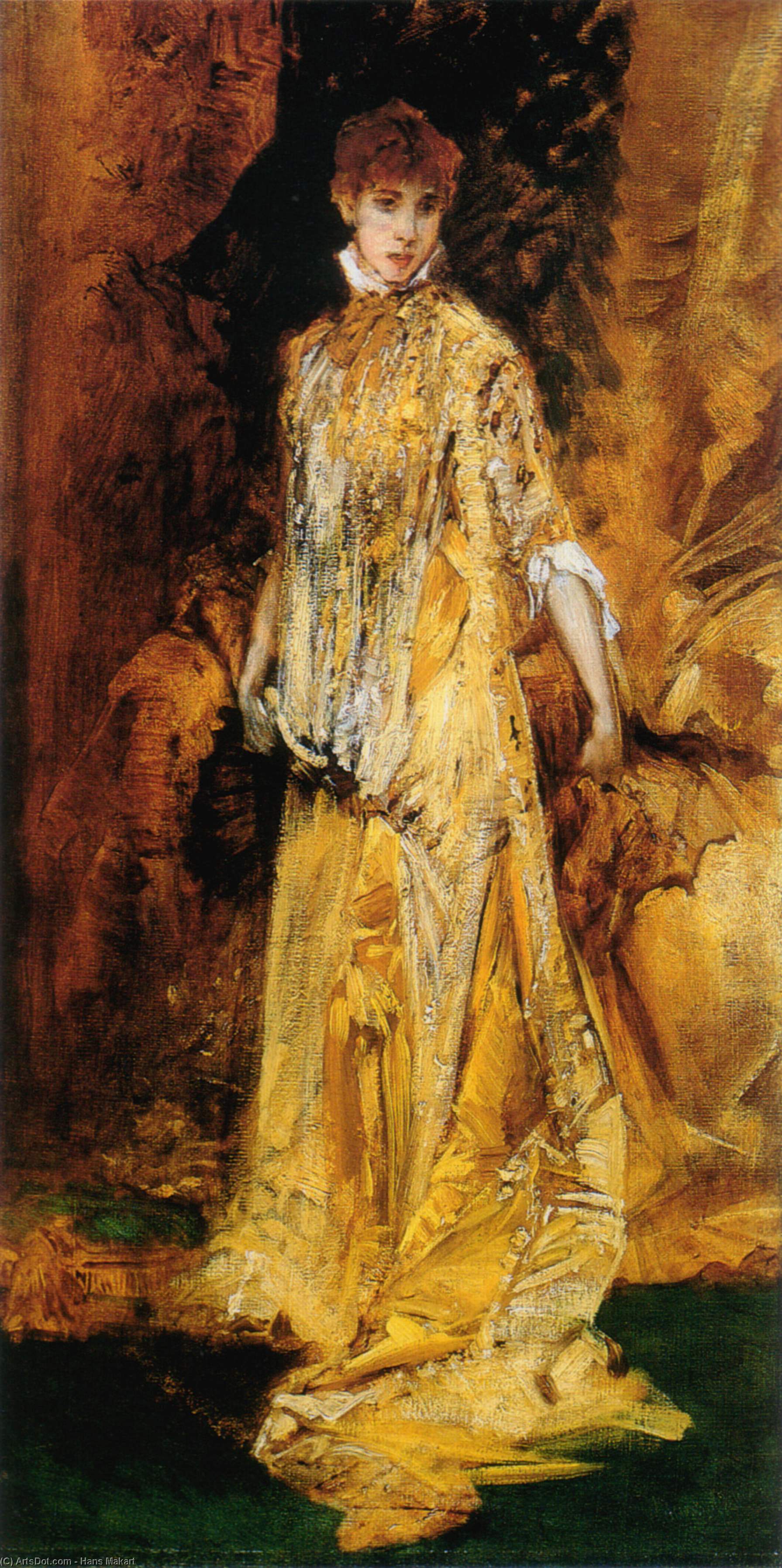Sarah Bernhardt — Hans Makart