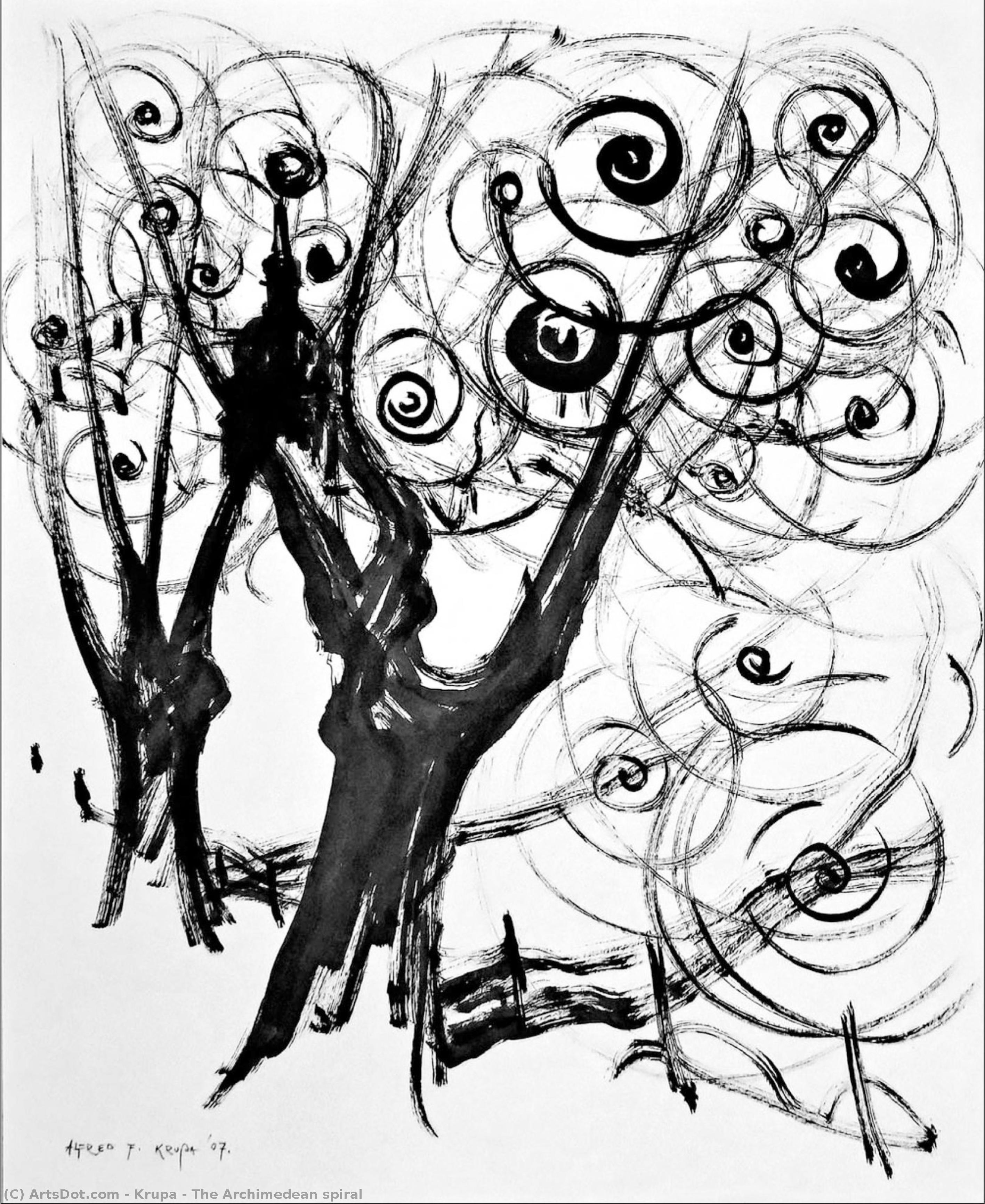 The Archimedean Spiral — Alfred Freddy Krupa