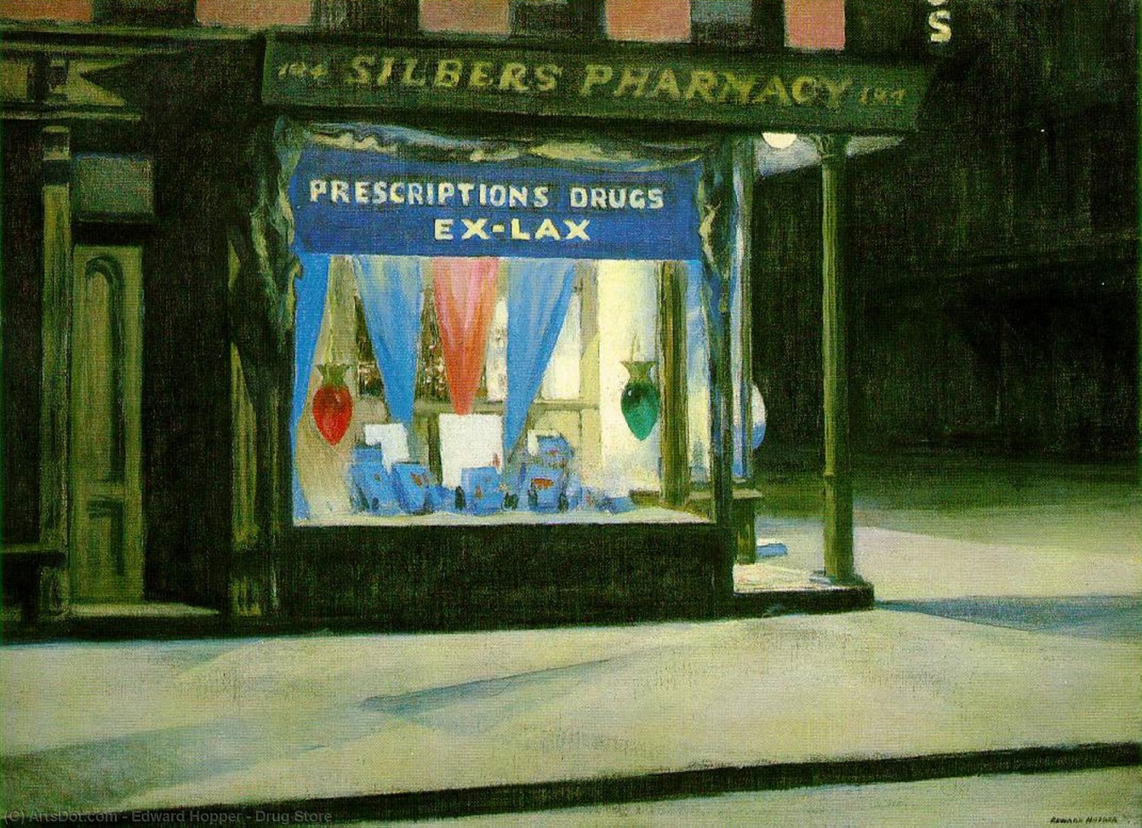 Drug Store — Edward Hopper