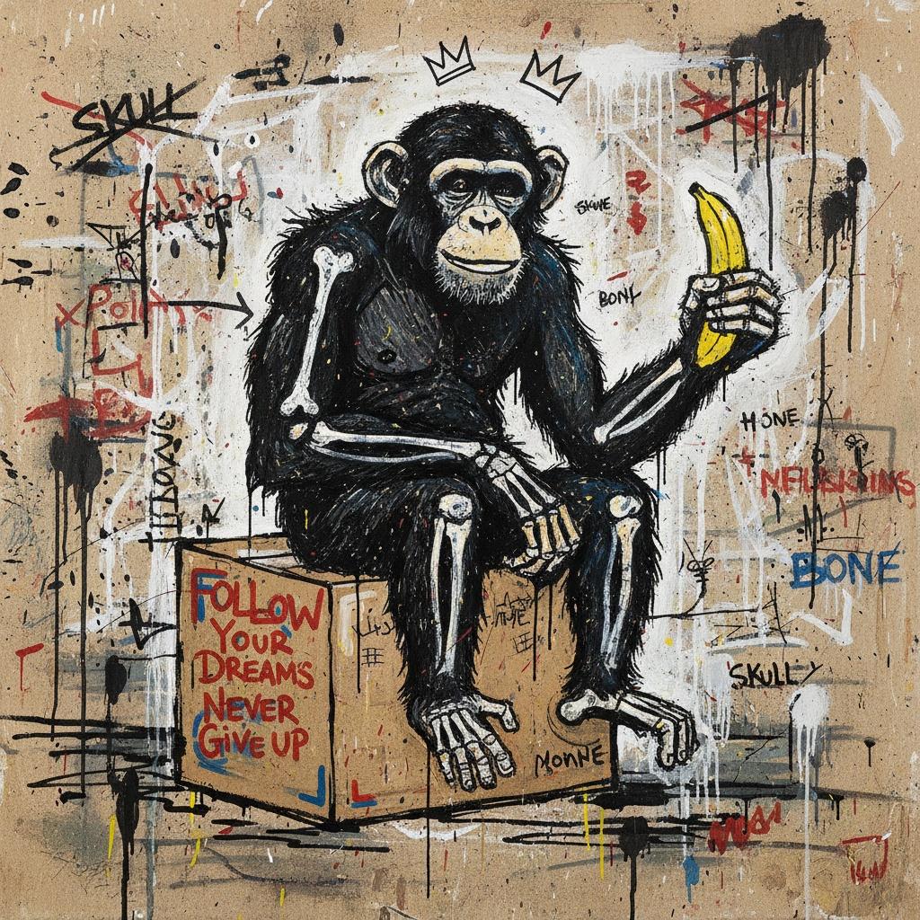 Primal Echoes Of The Urban Soul: A Singular Neo-expressionist Masterpiece — Laurent Caron