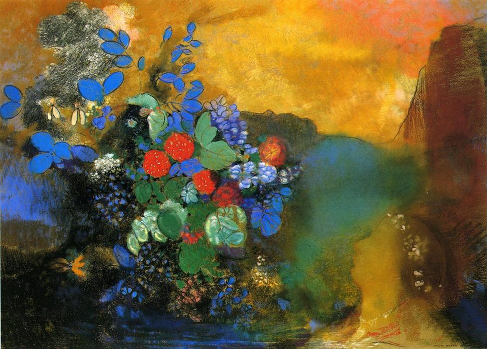 Ophelia — Одилон Редон