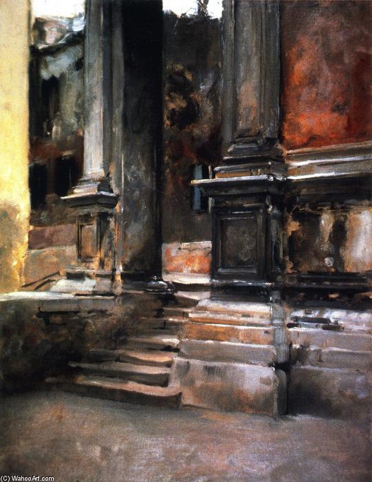 Portico Di San Rocco — John Singer Sargent