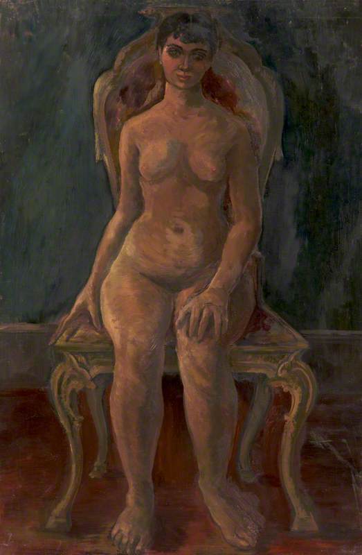 Seated Nude — Joan Hargreaves