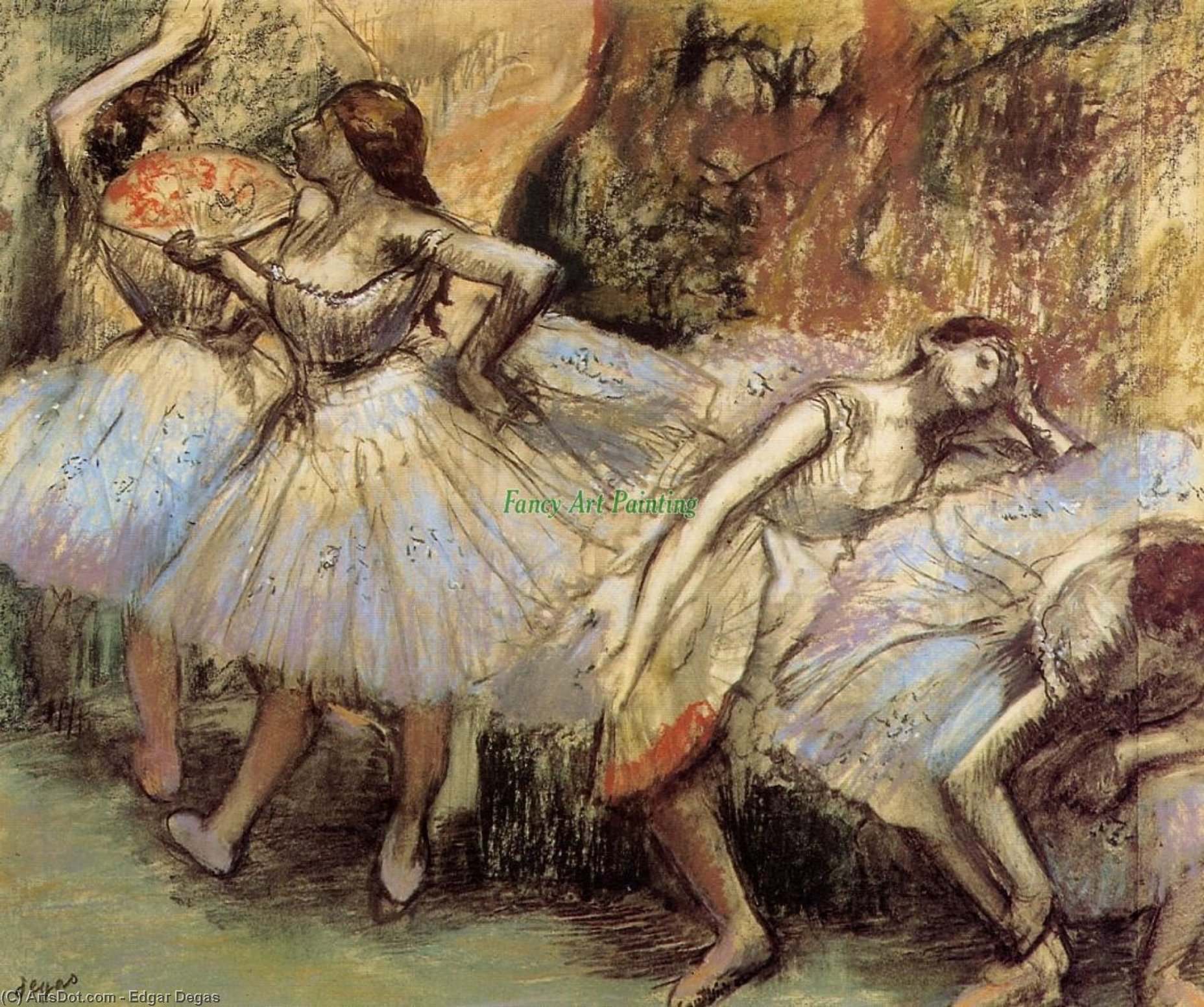 Dancers (8) — Hilaire-germain-edgar Degas