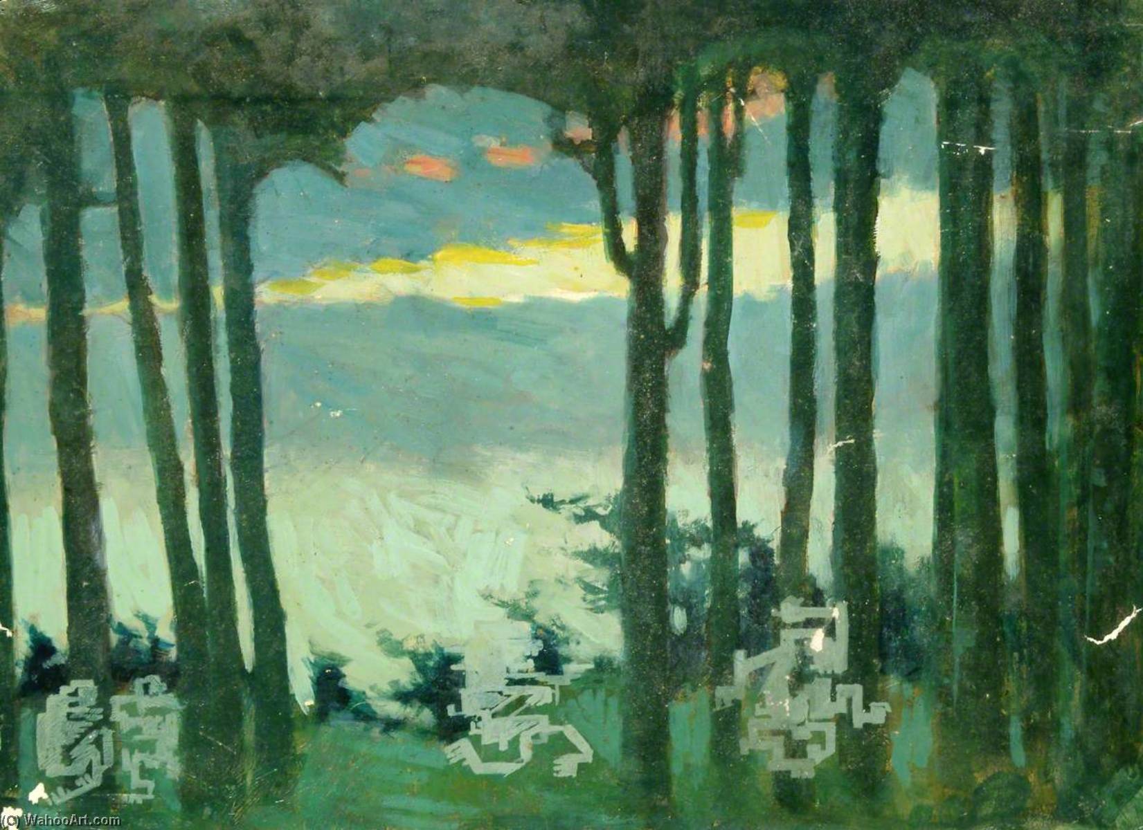 Trees And Imps — Sidney Herbert Sime