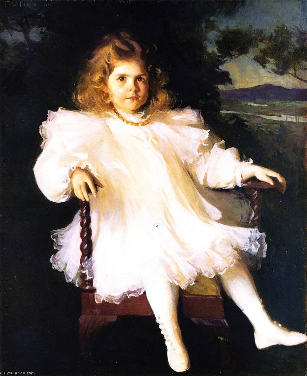 Miss Westinghouse (also Known As Young Girl In White Dress) — Френк Вестон Бенсон