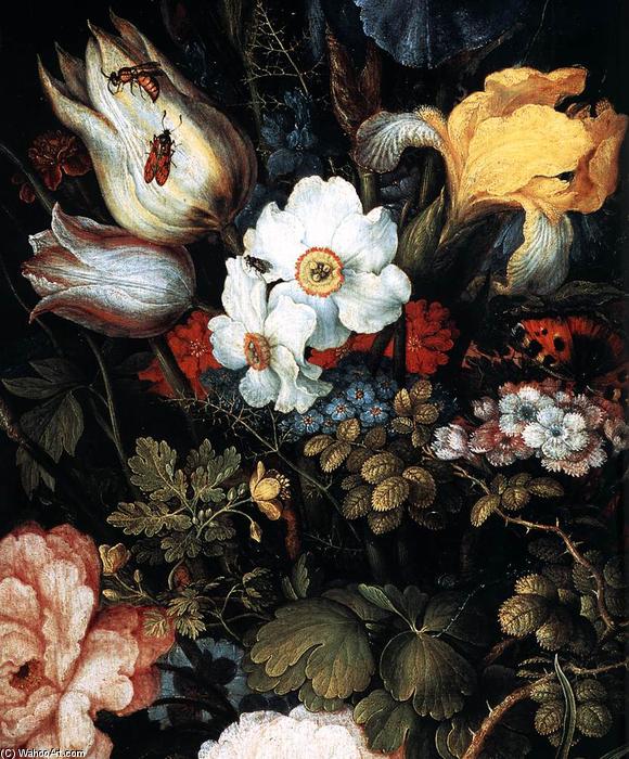 Bouquet Of Flowers (detail) — Roelandt Savery