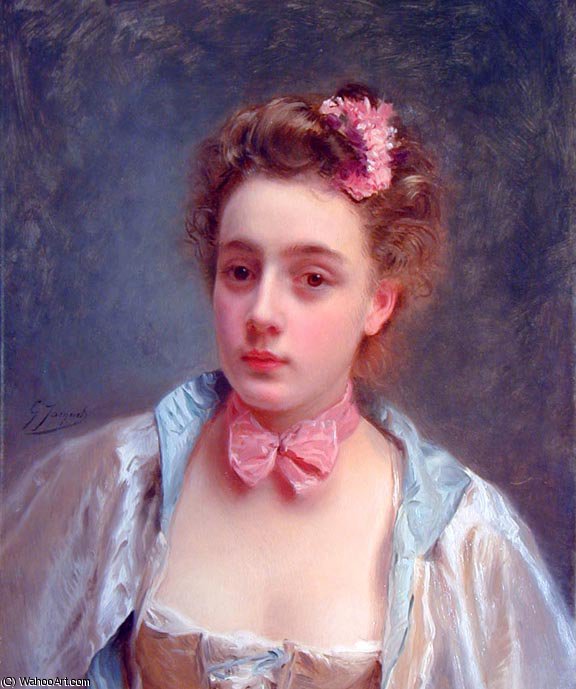 Dressed For The Ball — Gustave Jean Jacquet