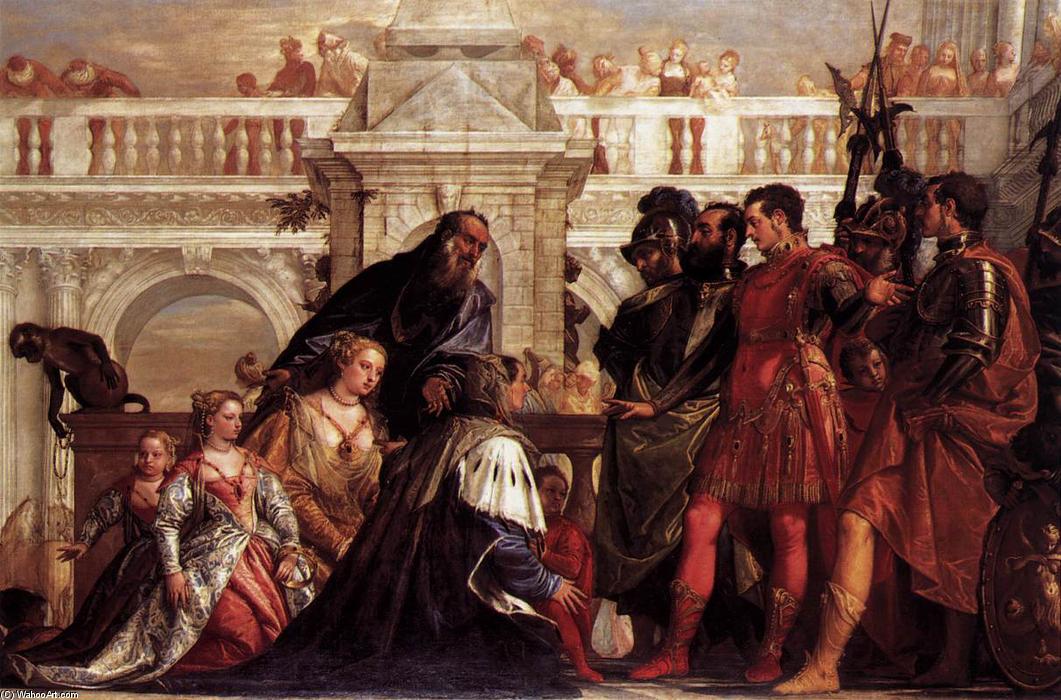 The Family Of Darius Before Alexander (detail) — Paolo Veronese