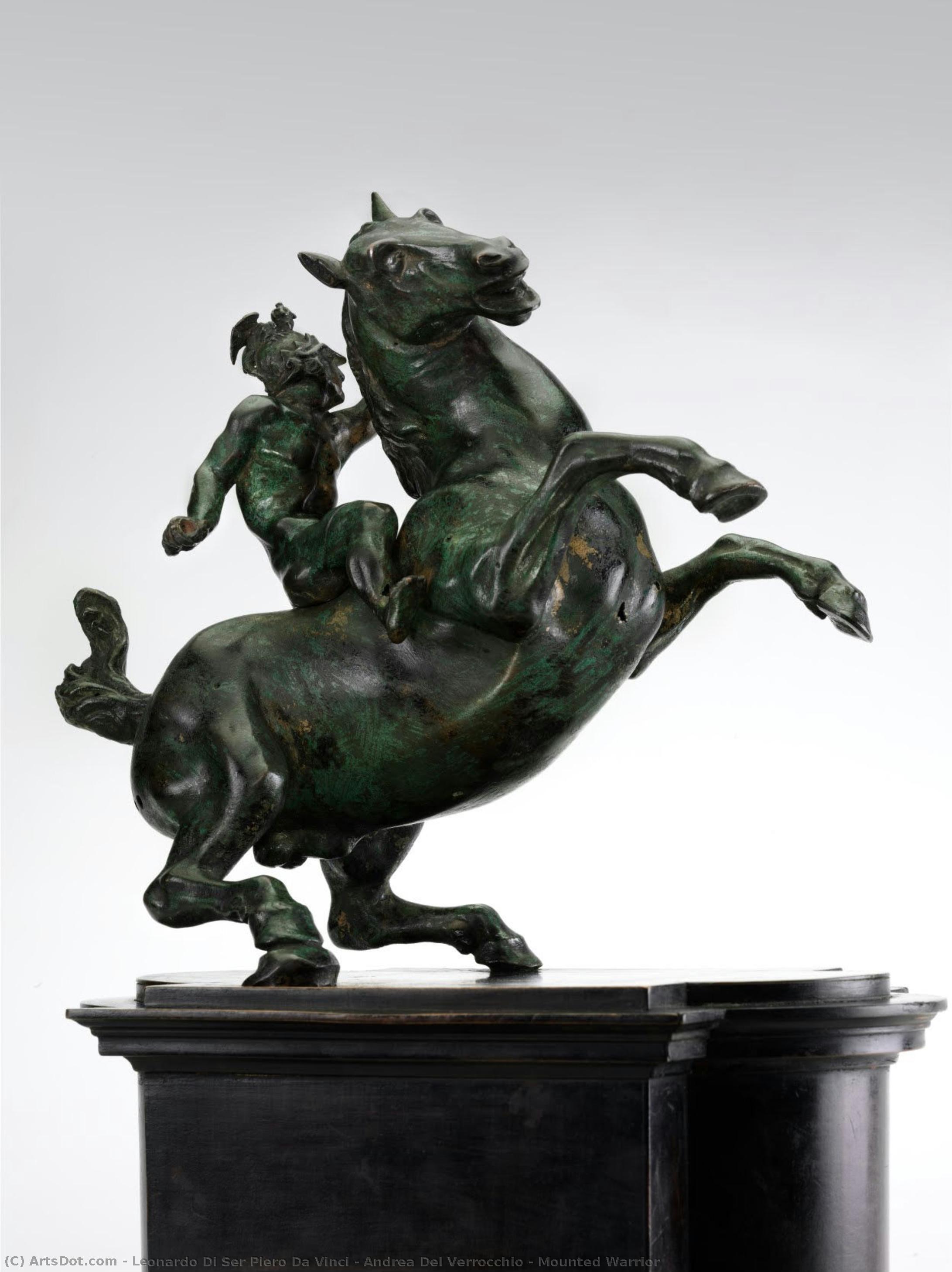 Mounted Warrior — Leonardo Da Vinci Y Andrea Del Verrocchio