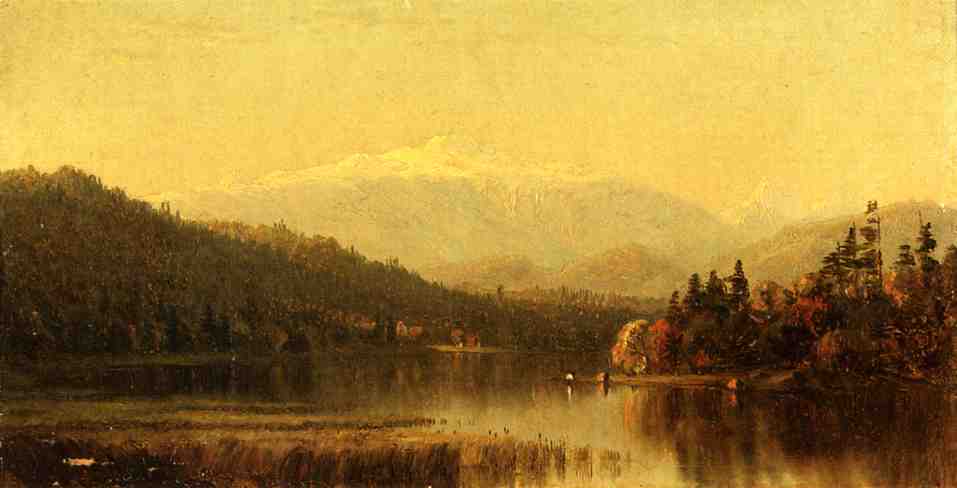 Sunset In The White Mountains — Sanford Robinson Gifford