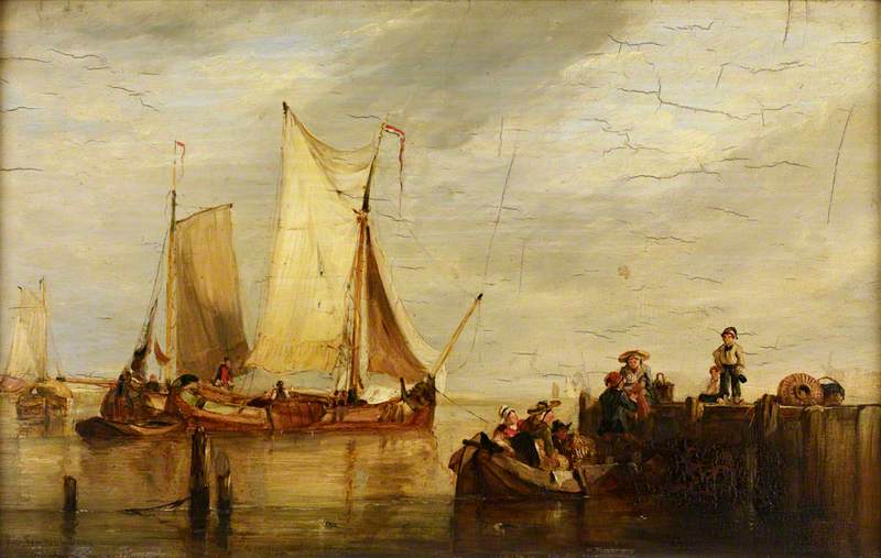 A Scene In Holland — William Simson