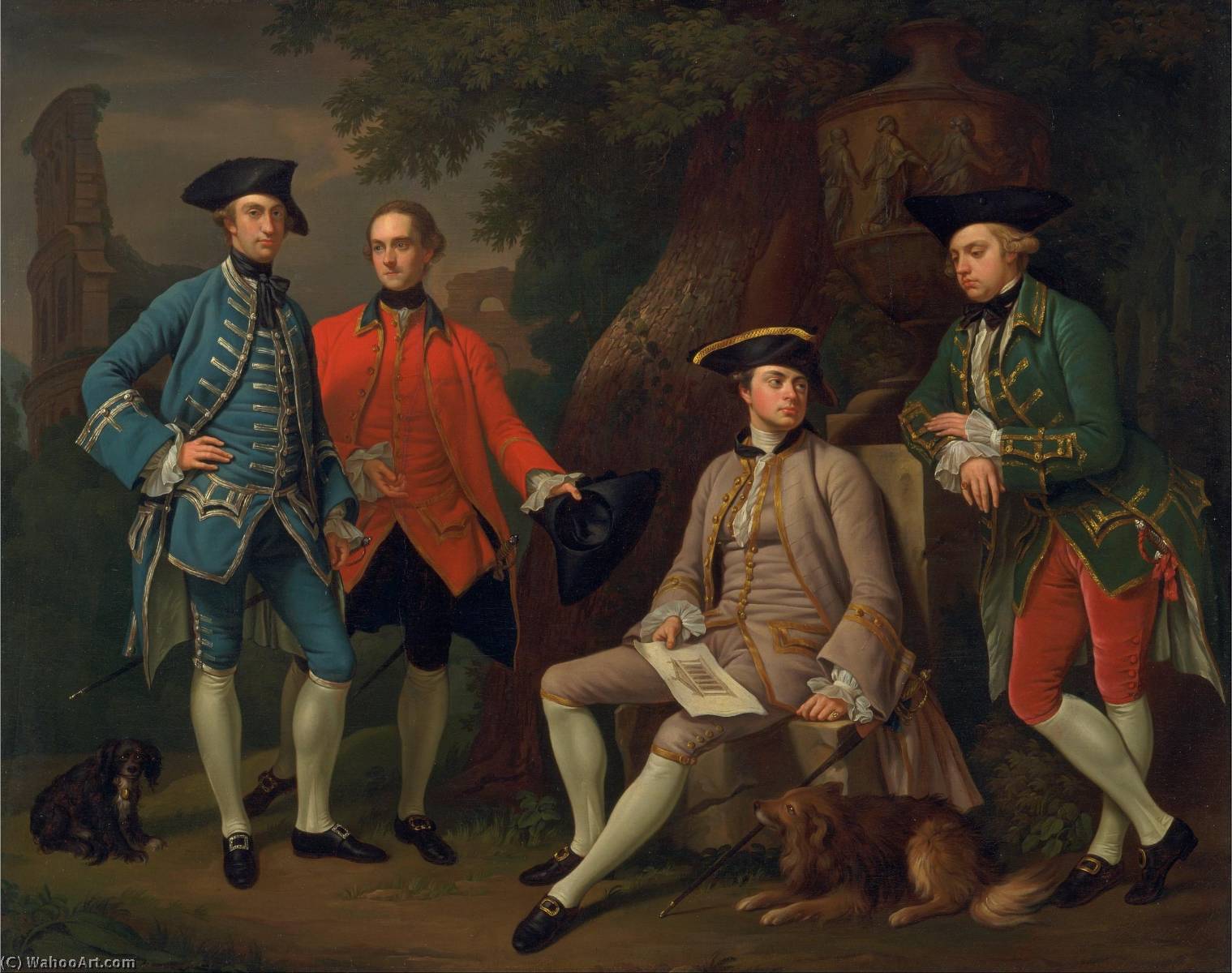 James Grant Of Grant, John Mytton, The Hon. Thomas Robinson, And Thomas Wynne — Сер Нејтанијел Данс Холанд