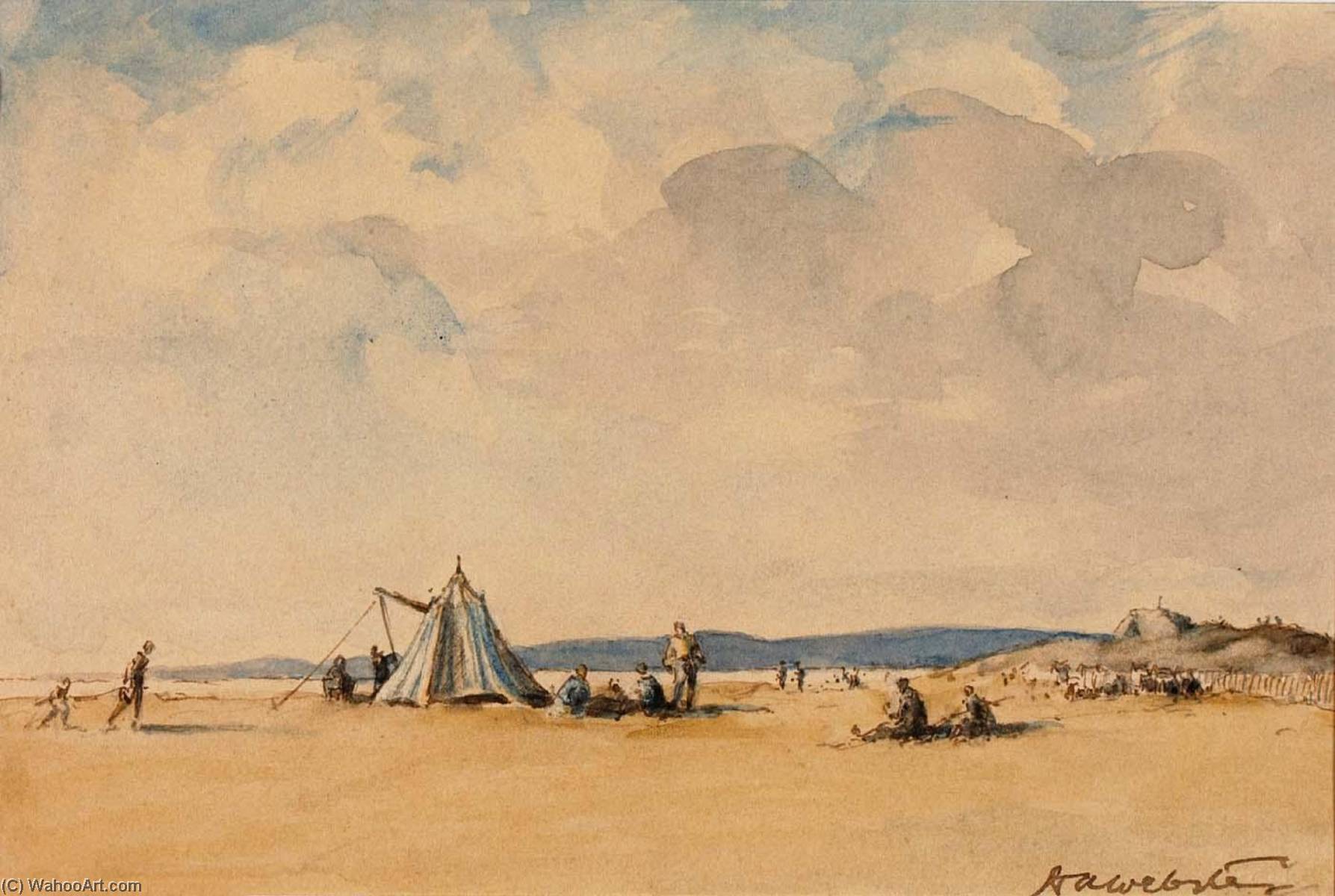 Beach In Normandy — Herman Armour Webster