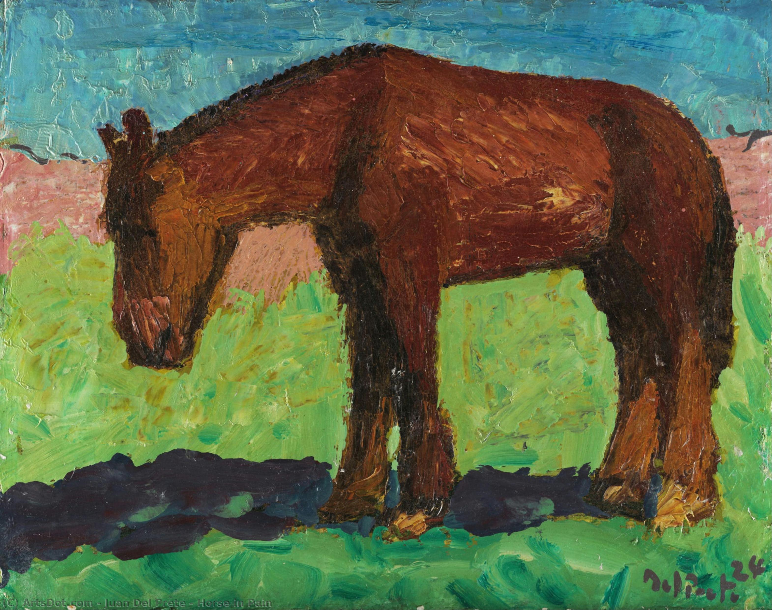 Horse In Pain — Juan Del Prete
