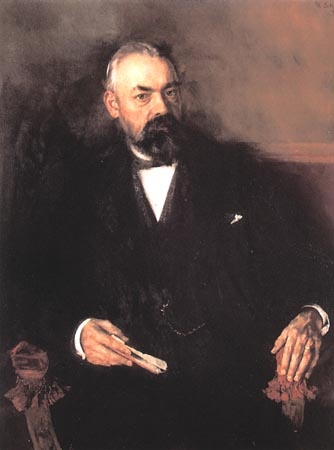 Big Portrait Privy Councillor Seeger — Wilhelm Maria Hubertus Leibl