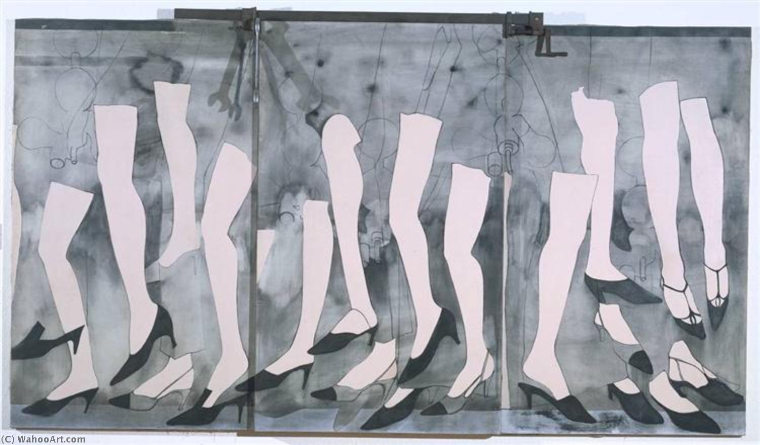 Walking Dream With A Four Foot Clamp — Jim Dine
