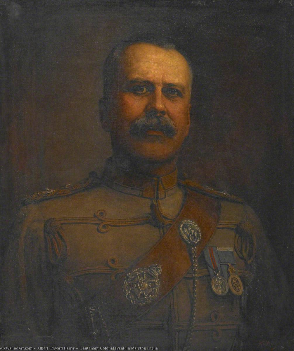 Lieutenant Colonel Franklin Marston Leslie — Albert Edward Harris