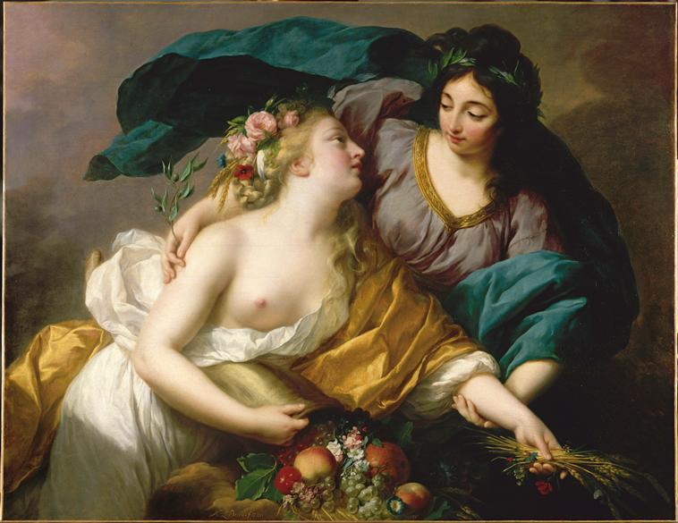 La Paix Ramenant L'abondance — Louise Élisabeth Vigée Le Brun