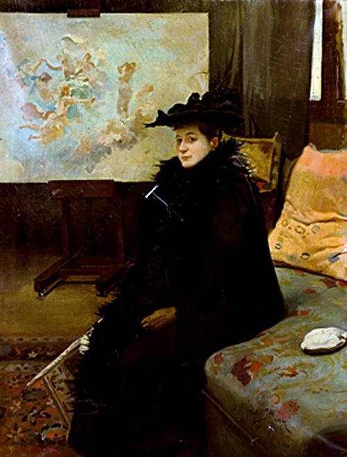 Dama — Cecílio Pla Y Gallardo