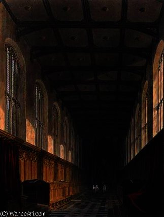 Interior Of Trinity College Chapel — Frederick Mackenzie