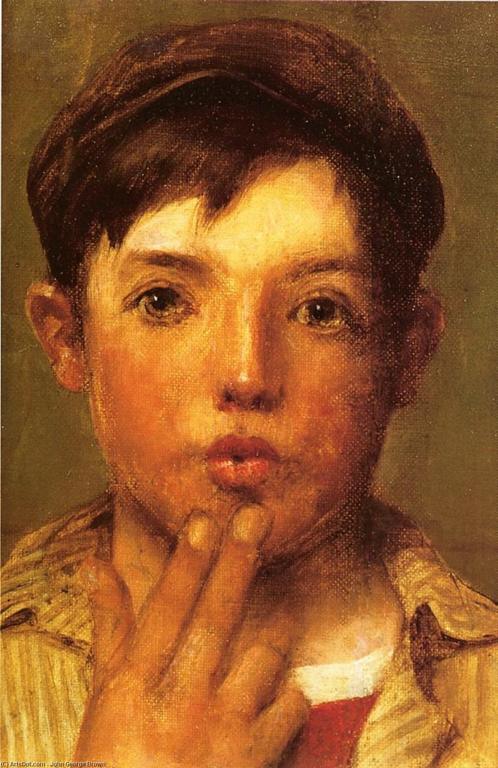 Urchin Head Of Boy — ジョン・ジョージ・ブラウン