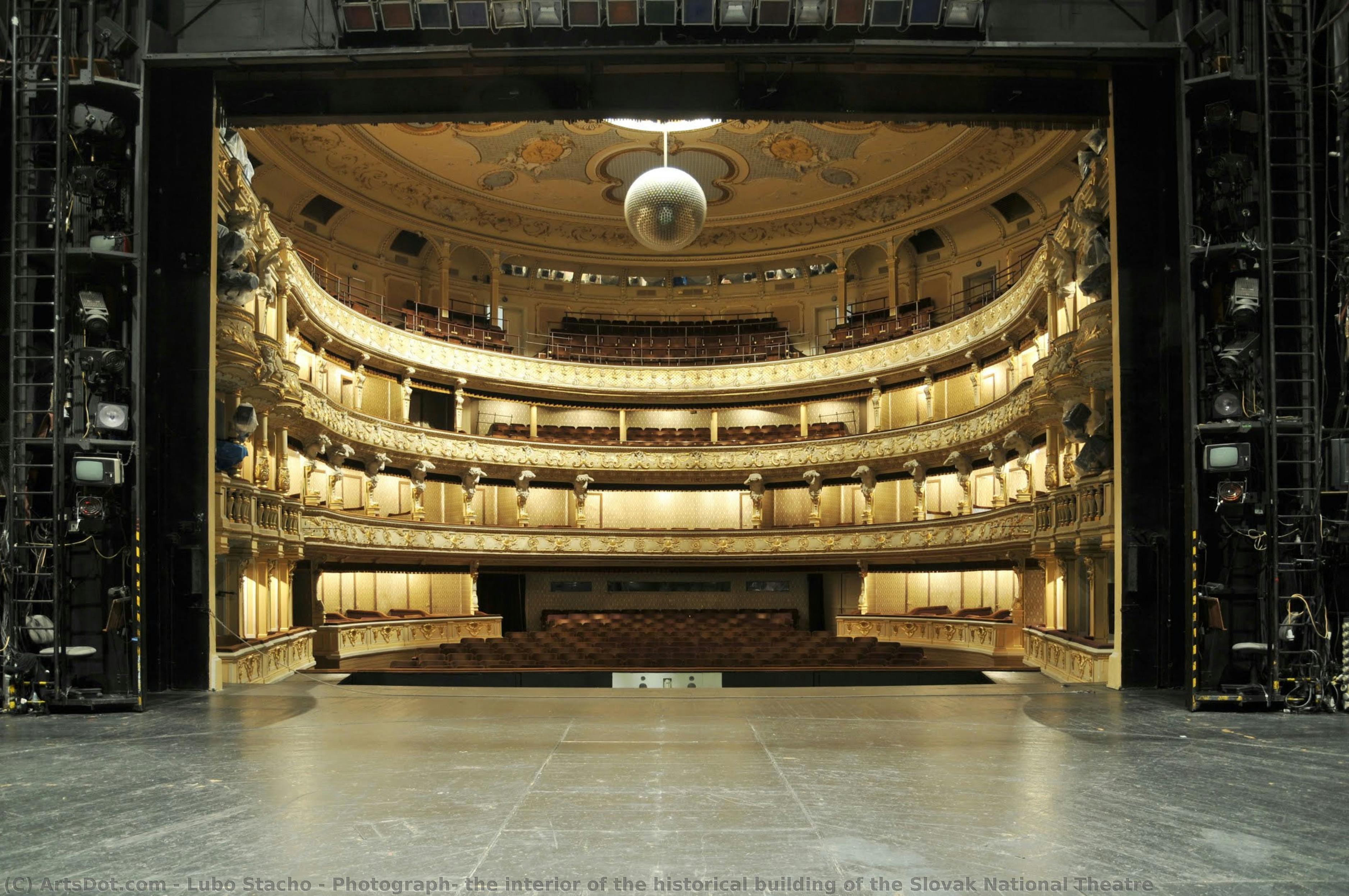 Photograph, The Interior Of The Historical Building Of The Slovak National Theatre — Lubo Stacho