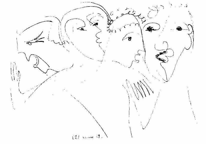 Nervous Heads — Ernst Ludwig Kirchner