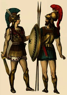 Greek Warriors — Albert Kretschmer