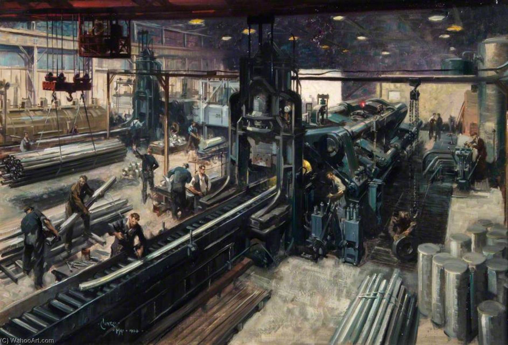 Giant In The Background 'giant Extruder' — Terence Tenison Cuneo