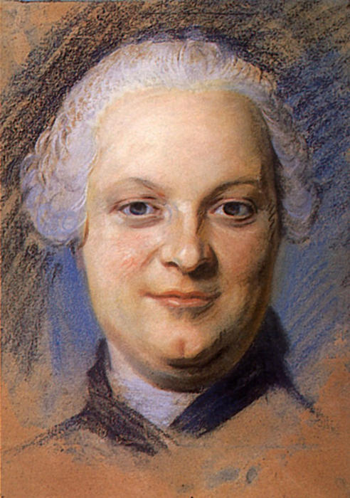 Study Of The Portrait — Maurice Quentin De La Tour