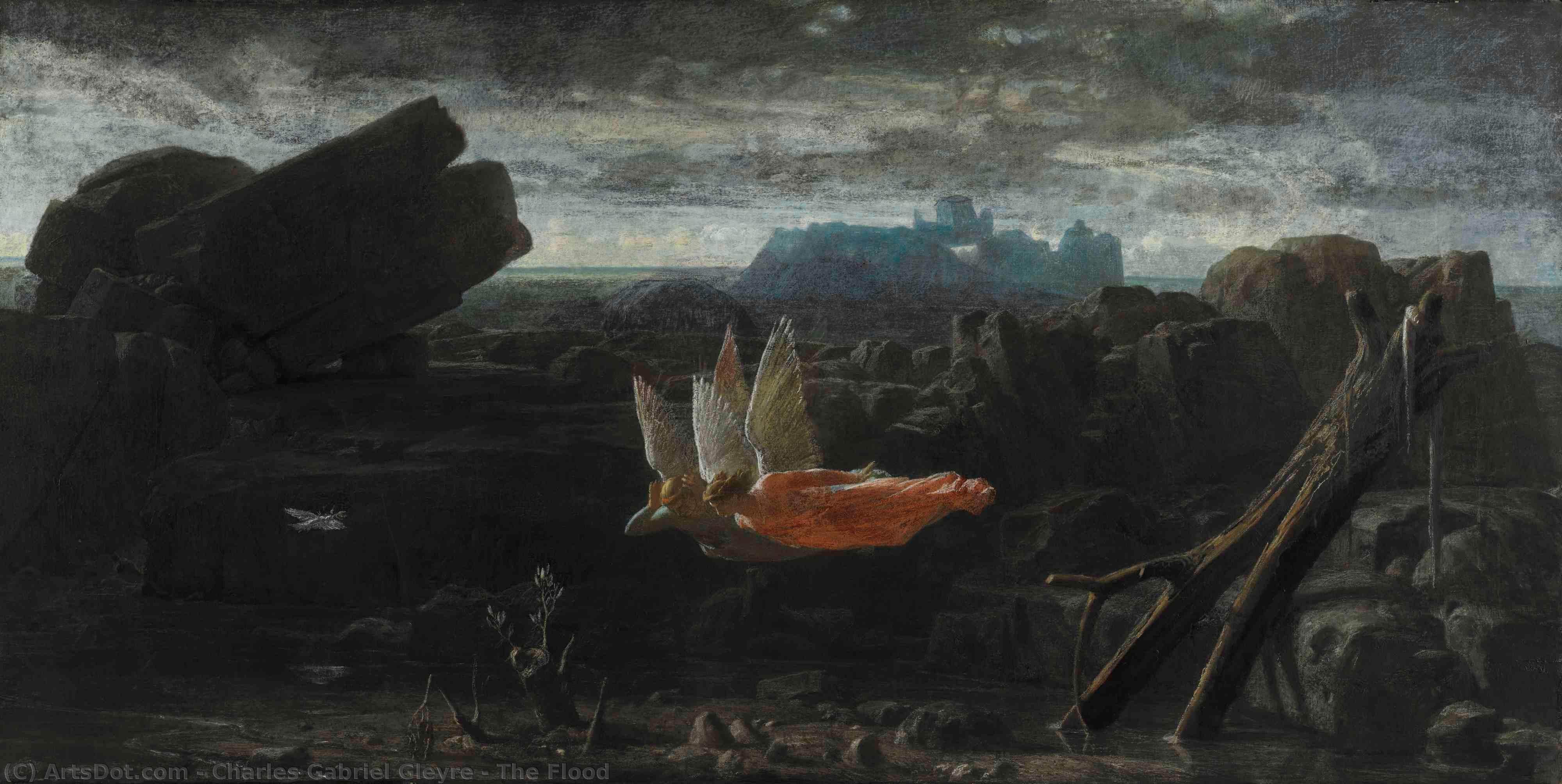 The Flood — Charles Gabriel Gleyre