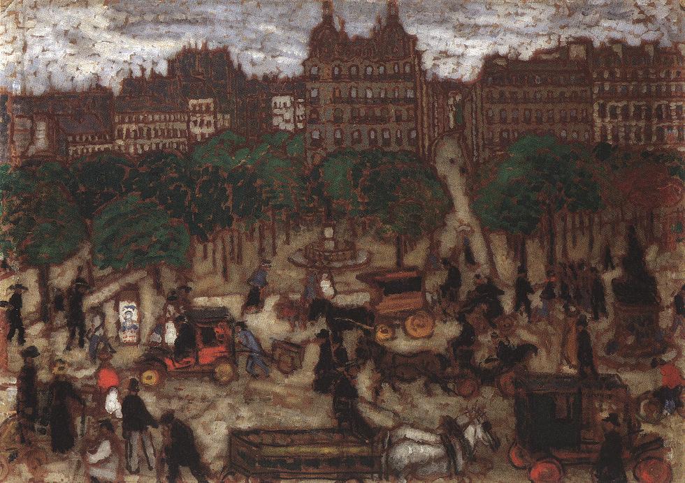 Parc Monceau — József Rippl-rónai