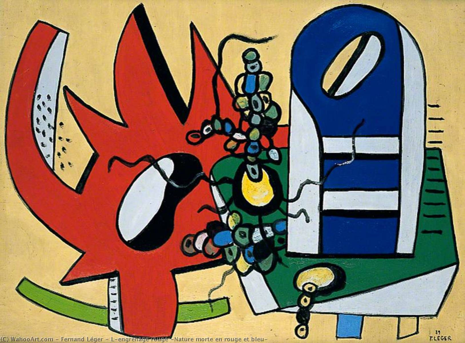 L'engrenage Rouge — Fernand Léger